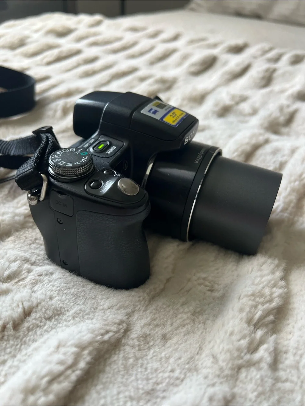 Sony Black Digital Camera Bundle with Case, Remote & Accessories